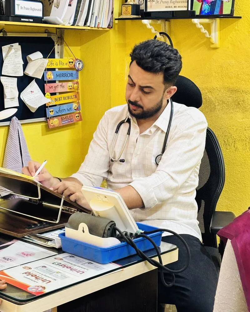Doctor consultation and vitals check