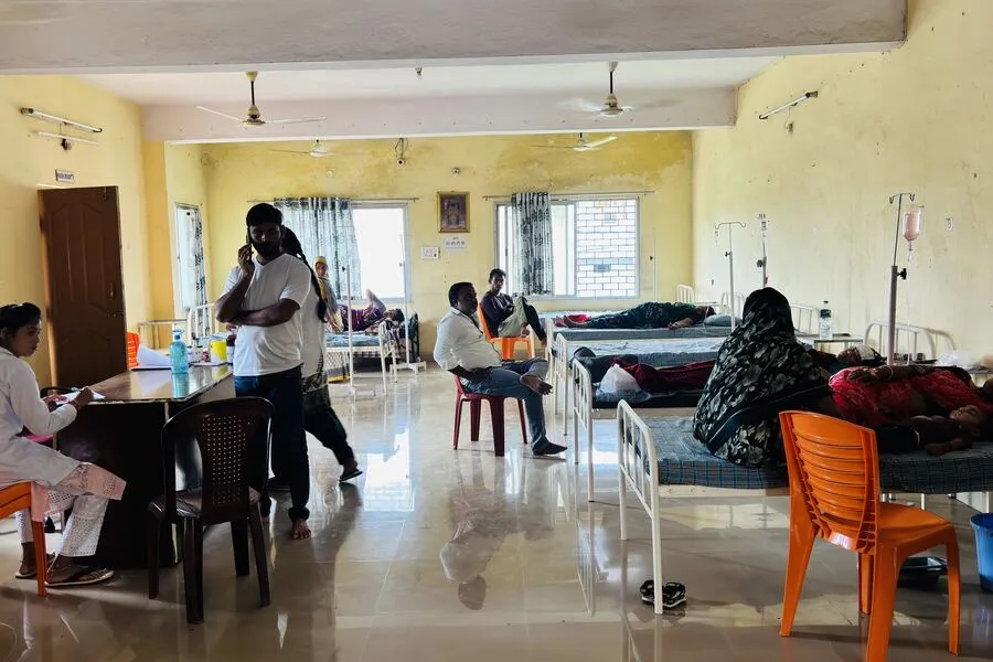 General ward with patient beds